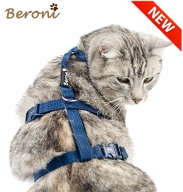 Katzen Sicherheitsgeschirr Beroni Safety Harness Classic blau