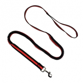 Bungee Hundeleine rot 120 cm - 150 cm