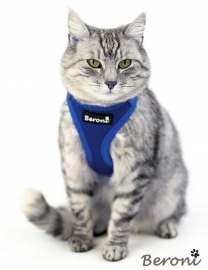 Beroni soft harness Easy Walking cat harness 2.0 navy
