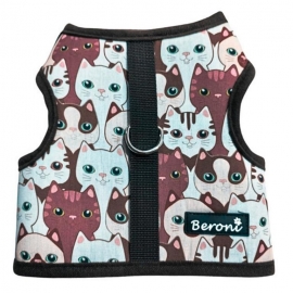 Walking Jacket Beroni NO ESCAPE cats brown